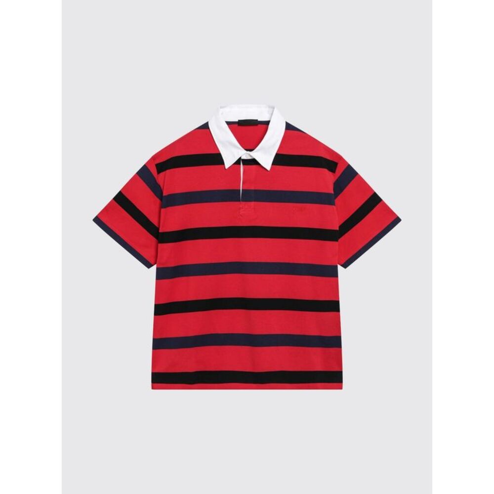 Prada Polo Shirt Men Red